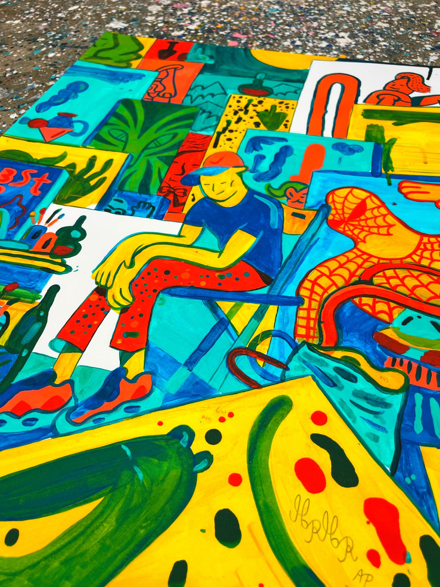 AP udgave af The Studio - 70x50 cm