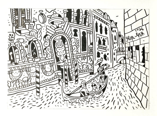 Venedig - 23x29 cm