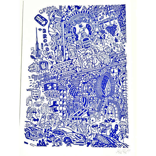 People of New York City - A3 størrelse