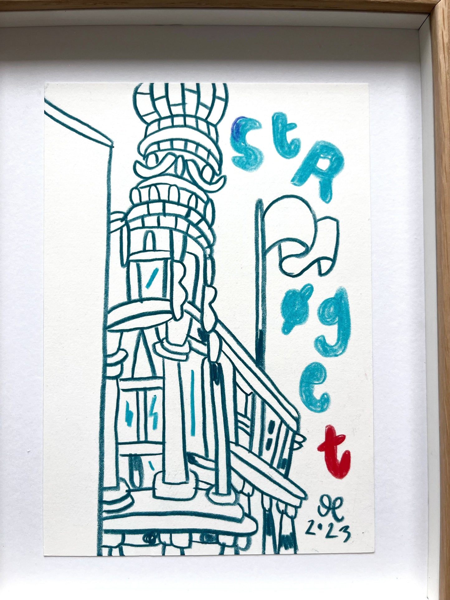 Strøget - 25x19 cm