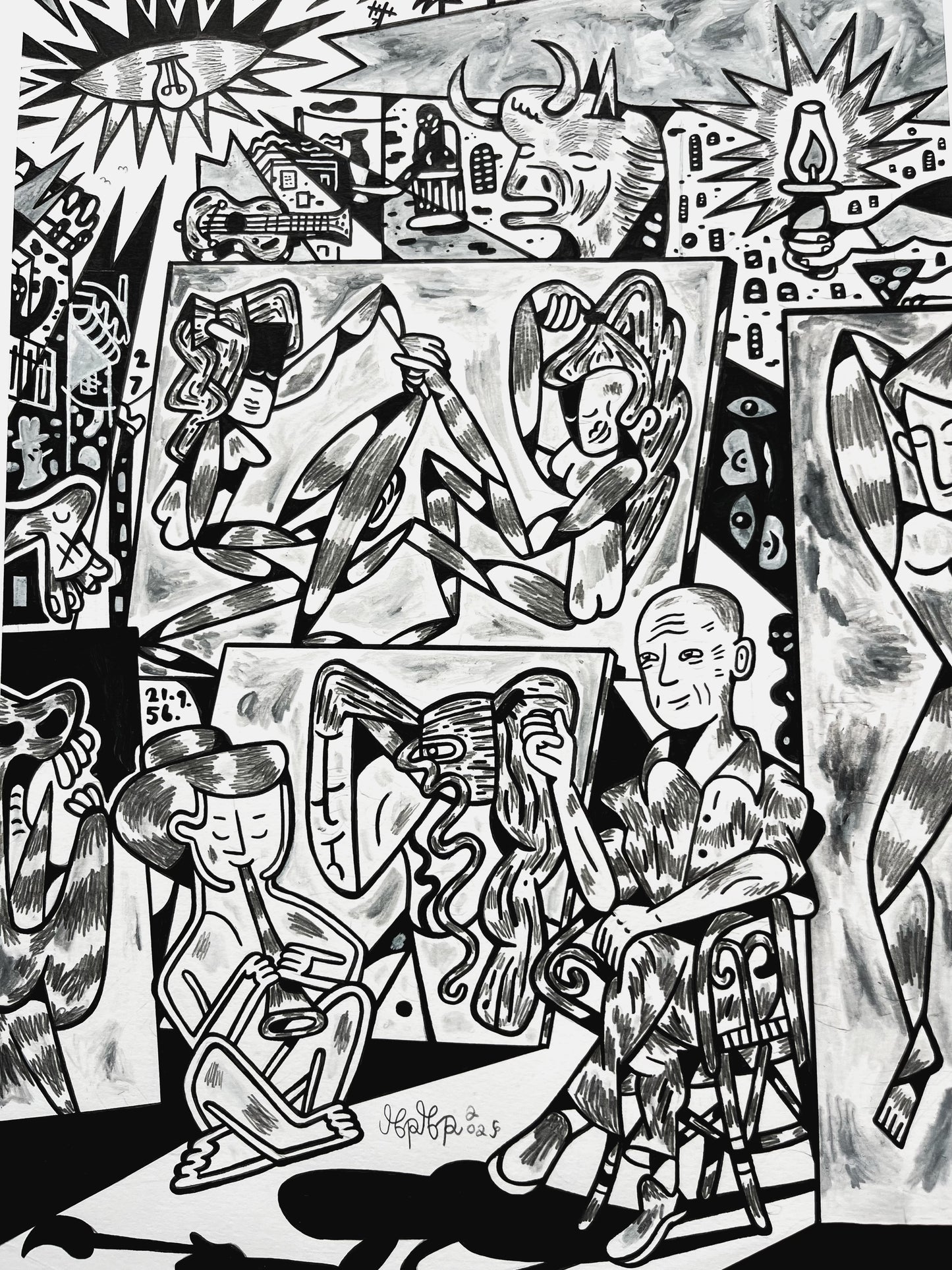Atelier - 49x36 cm