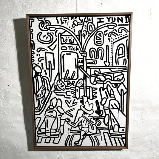 Naked Cowboy - 73x53 cm