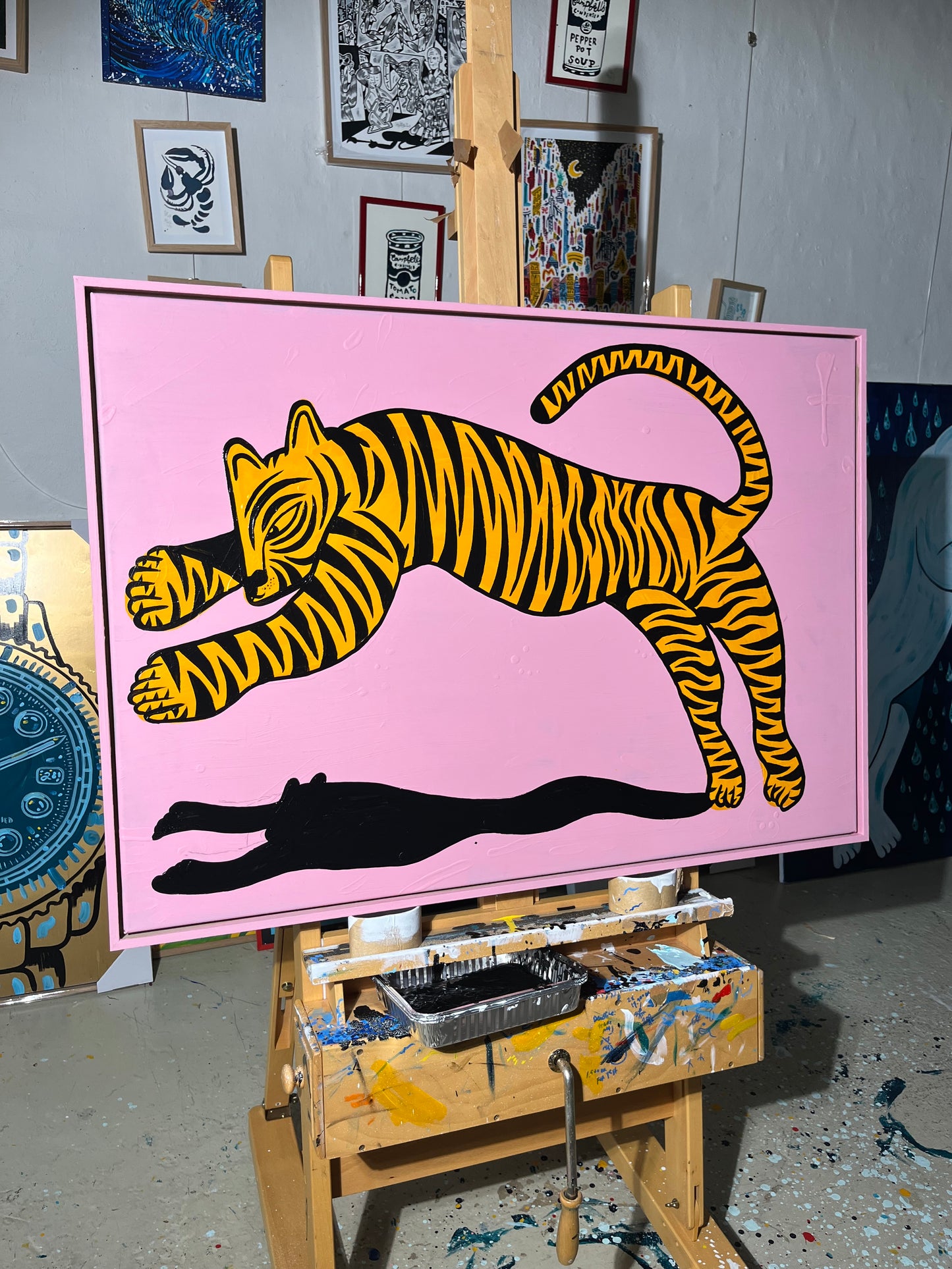 Spring ud i det! 72x104 cm