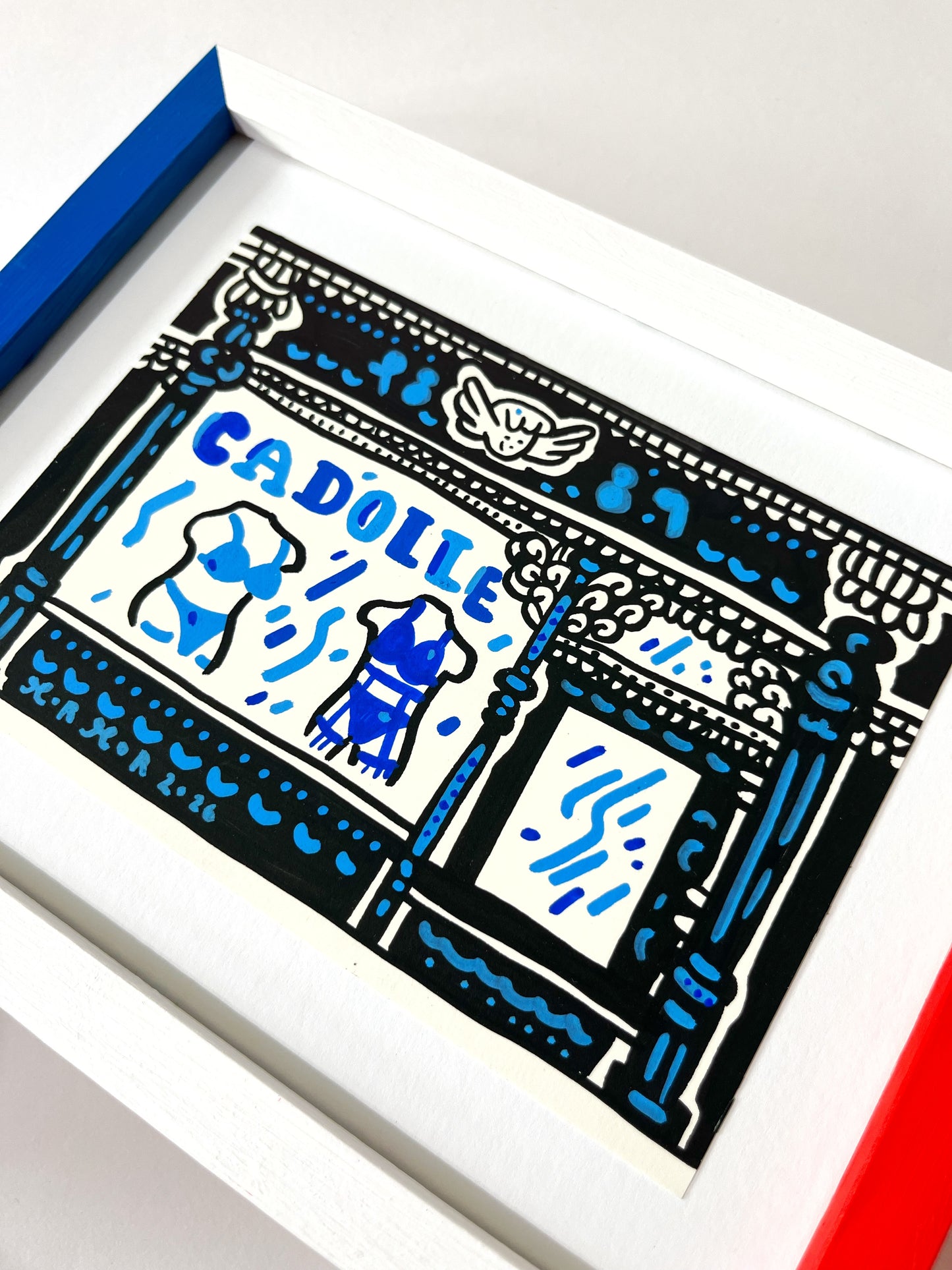 4 rue Cannon Paris, 25x19,5 cm