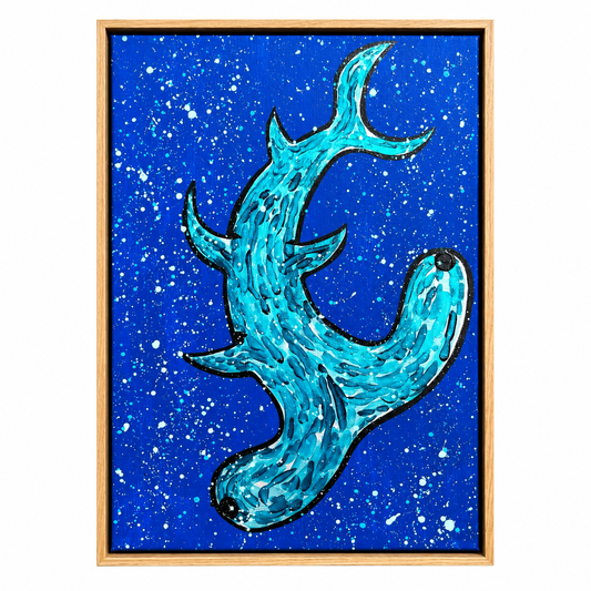 Under overfladen - 74x53cm