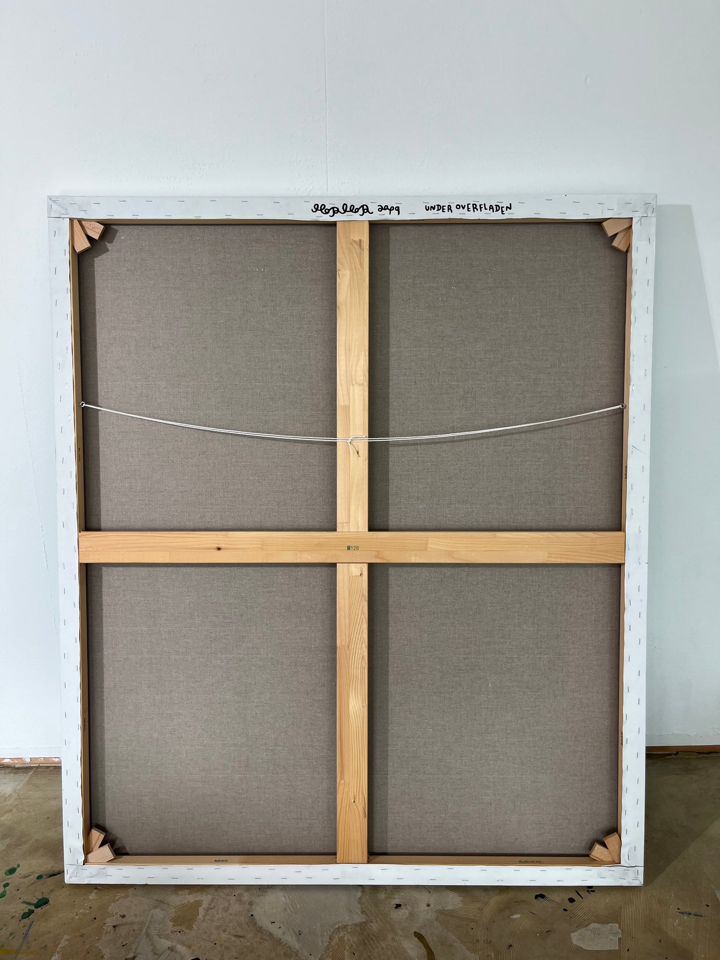 Under overfladen 140x120 cm