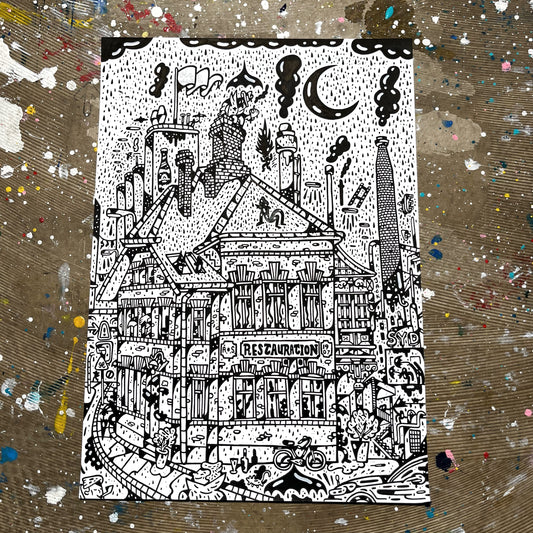 Sydhavnen original - A3 størrelse