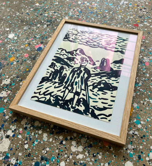 Udsigten - 33x25 cm