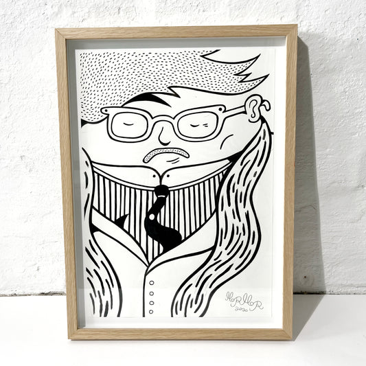 Engelsk Gentleman original - 47x35 cm