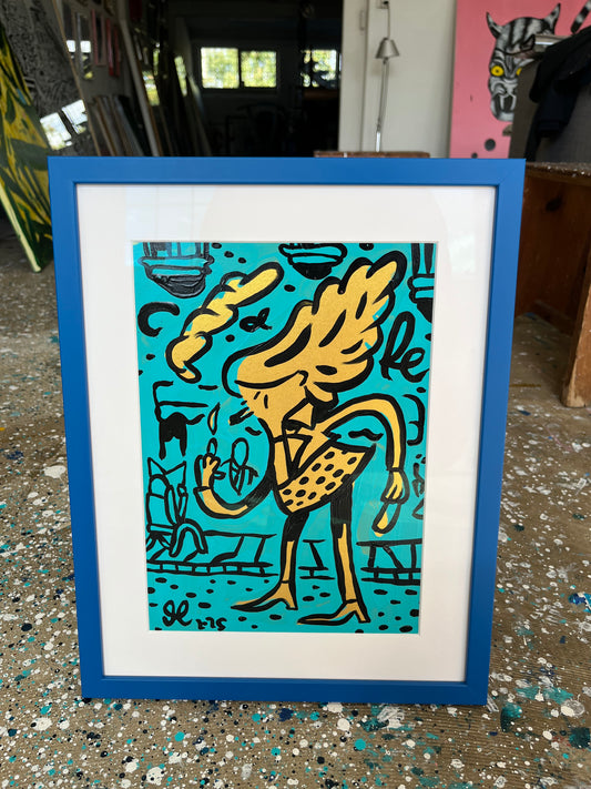 Nansensgade - 39x31 cm 💛