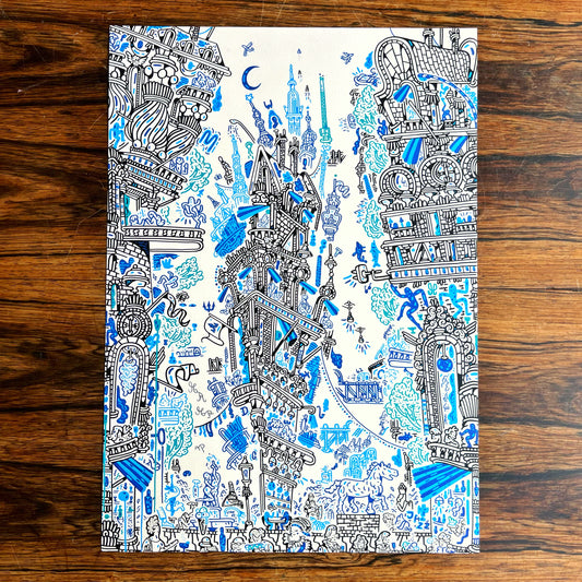 Tiderne Skifter - A3 størrelse 🌃