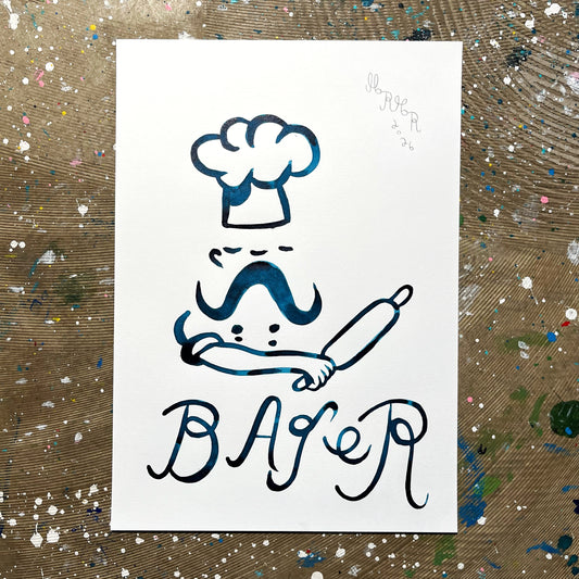 Bager - A3 størrelse