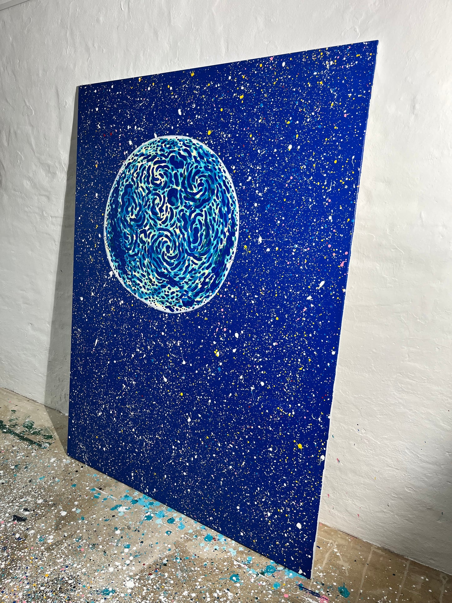 Månen over Kattegat - 200x150 cm