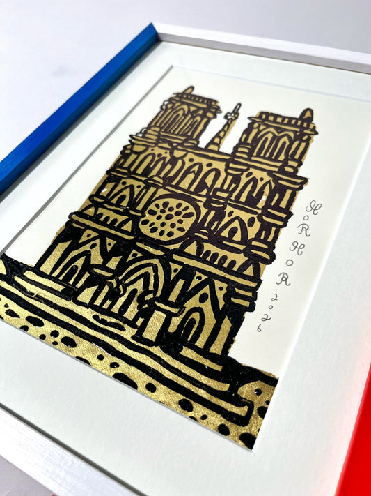 Notre Dame Paris, 35x28 cm