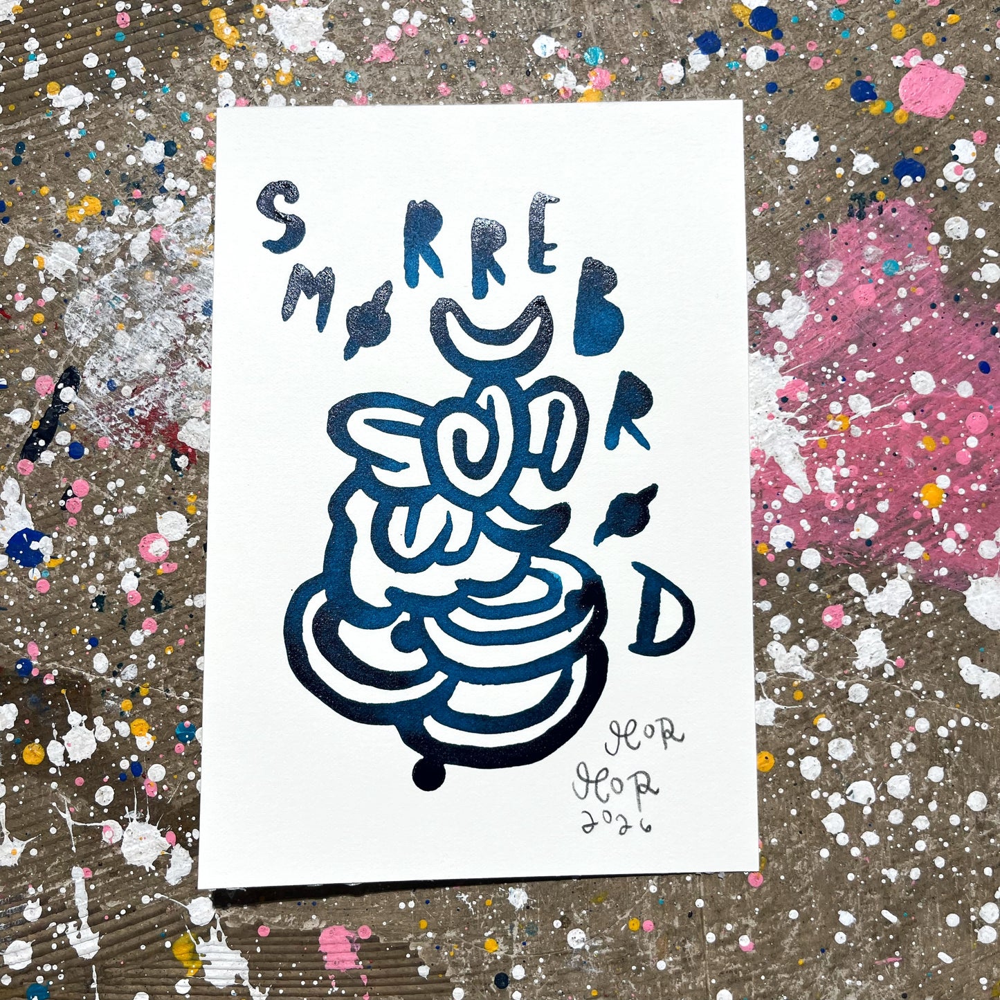 Smørrebrød- 18x12,5 cm