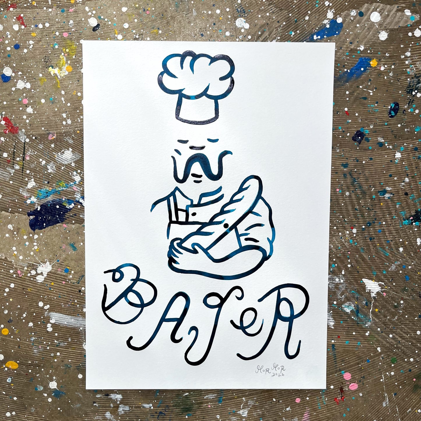 Bager - A3 størrelse