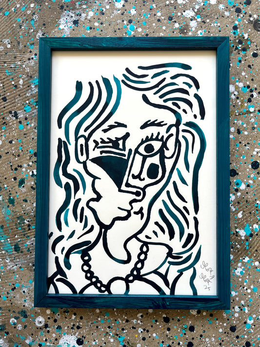 Portræt - 27x19 cm