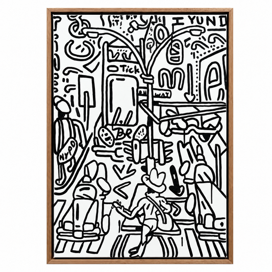 Times Square - 73x53 cm