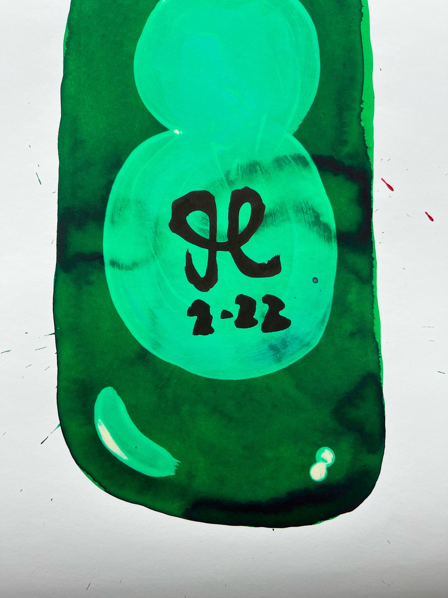 Under 7 stk. tilbage - Et af de populæreste prints: Saft - 70x50 cm 🍷