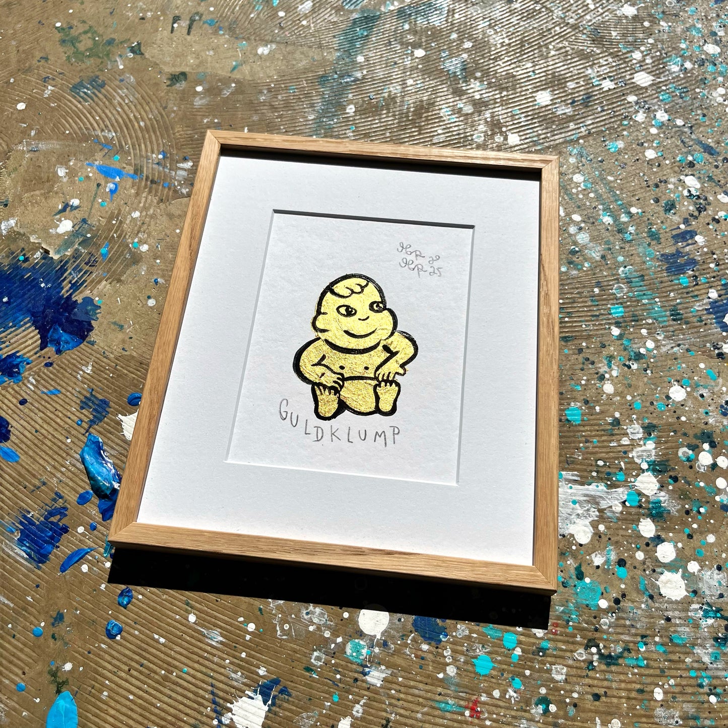 Guldklump - 24x20 cm