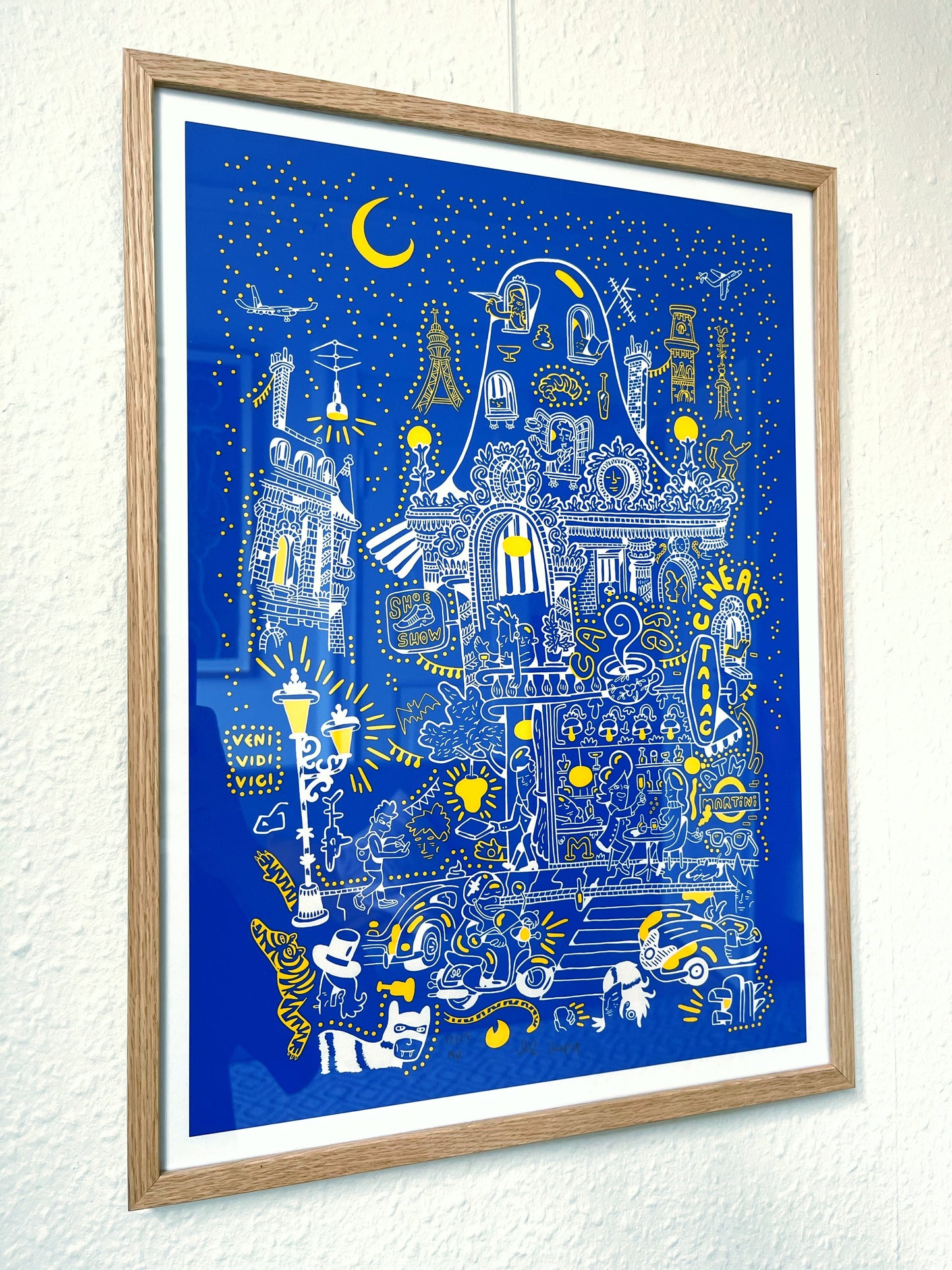 Indrammet Paris - 47x35 cm 🇫🇷