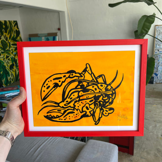 Hummer - 29x37 cm 🧡