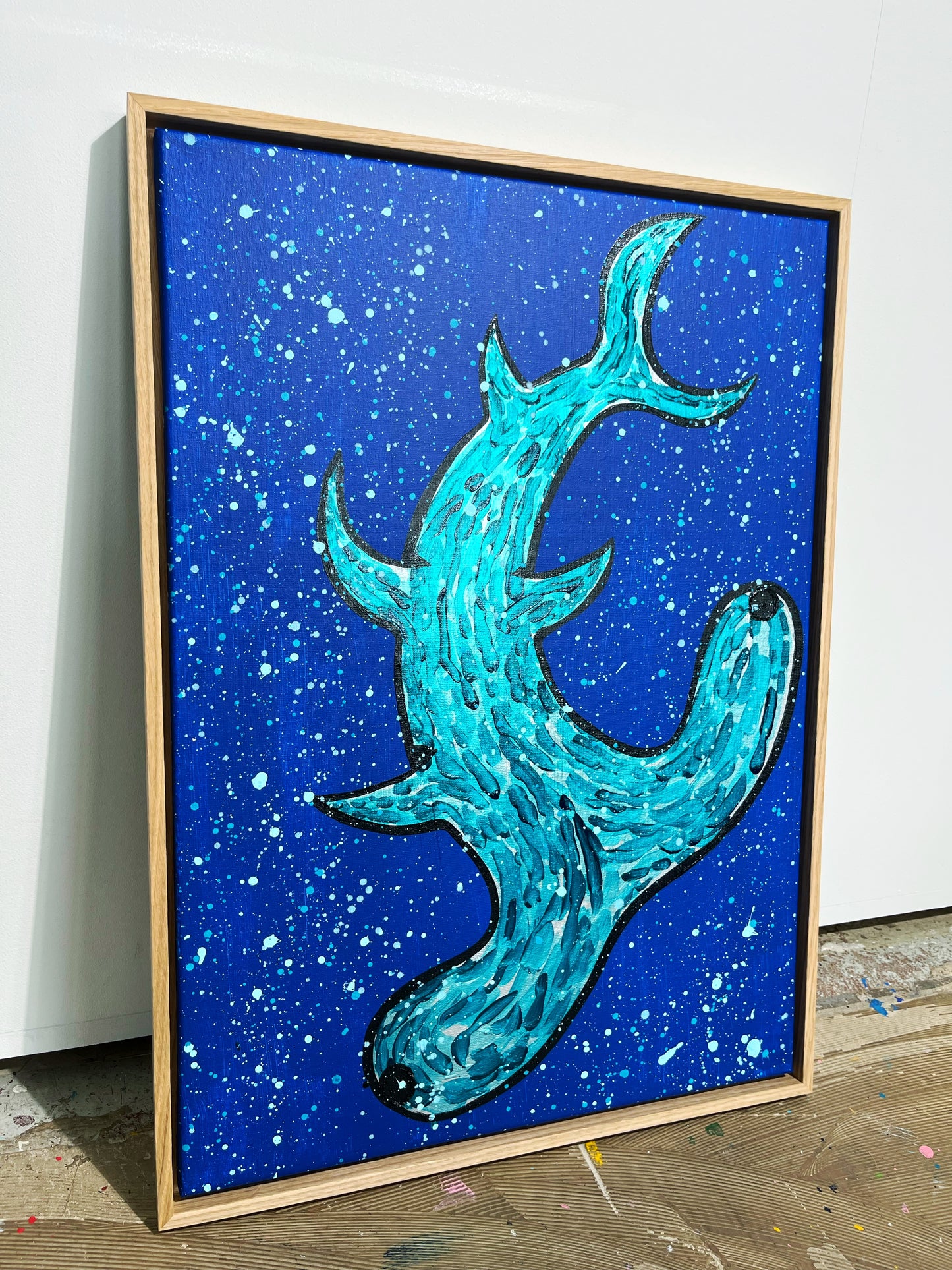 Under overfladen - 74x53cm