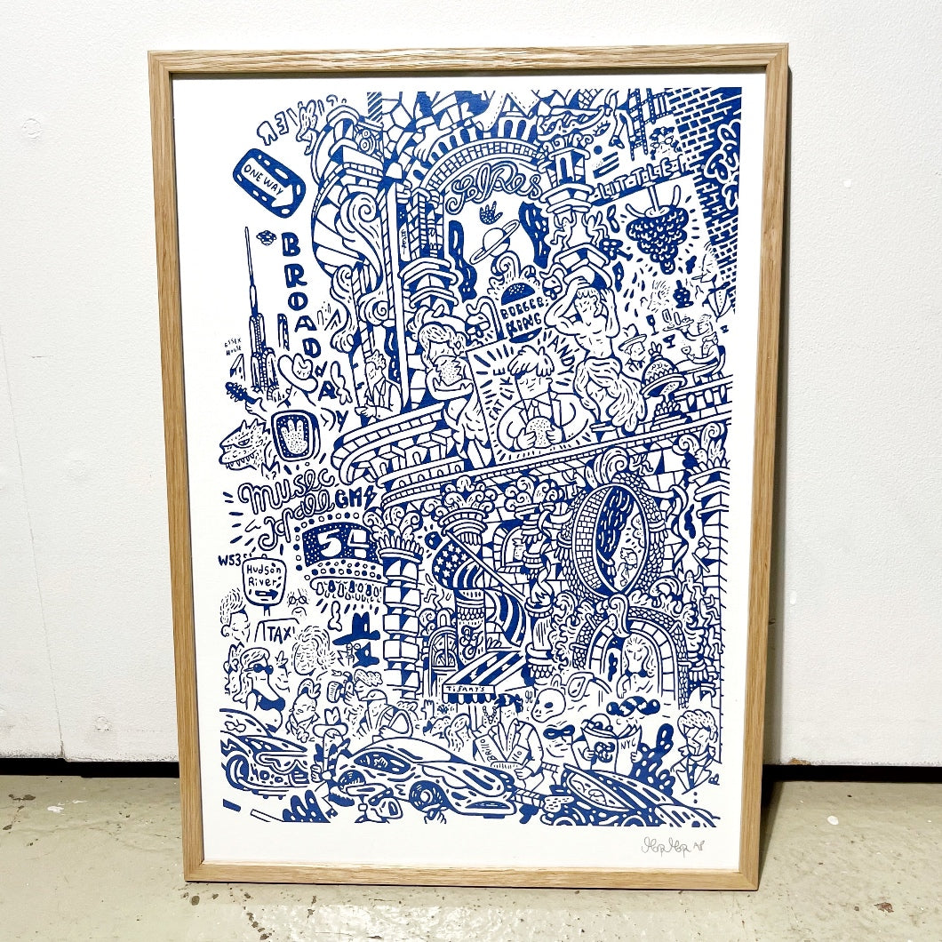 People of New York City AP - A3 størrelse 🗽