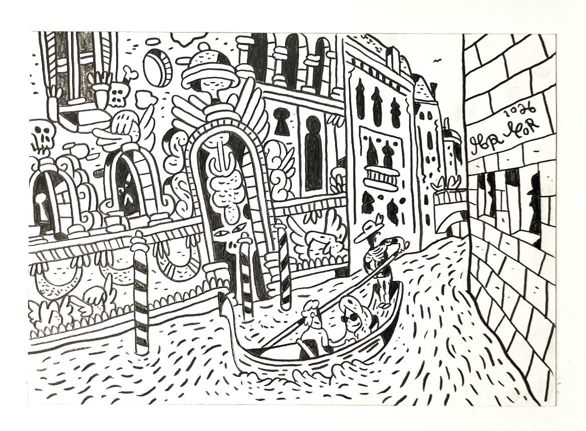 Venedig - 23x29 cm