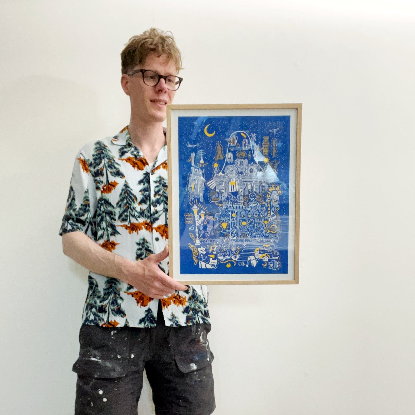 Indrammet Paris - 47x35 cm 🇫🇷