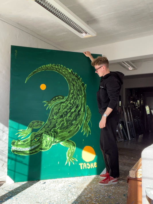 Taske - 200x150 cm 🐊