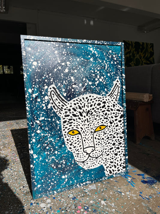 Sneleopard - 73x52 cm
