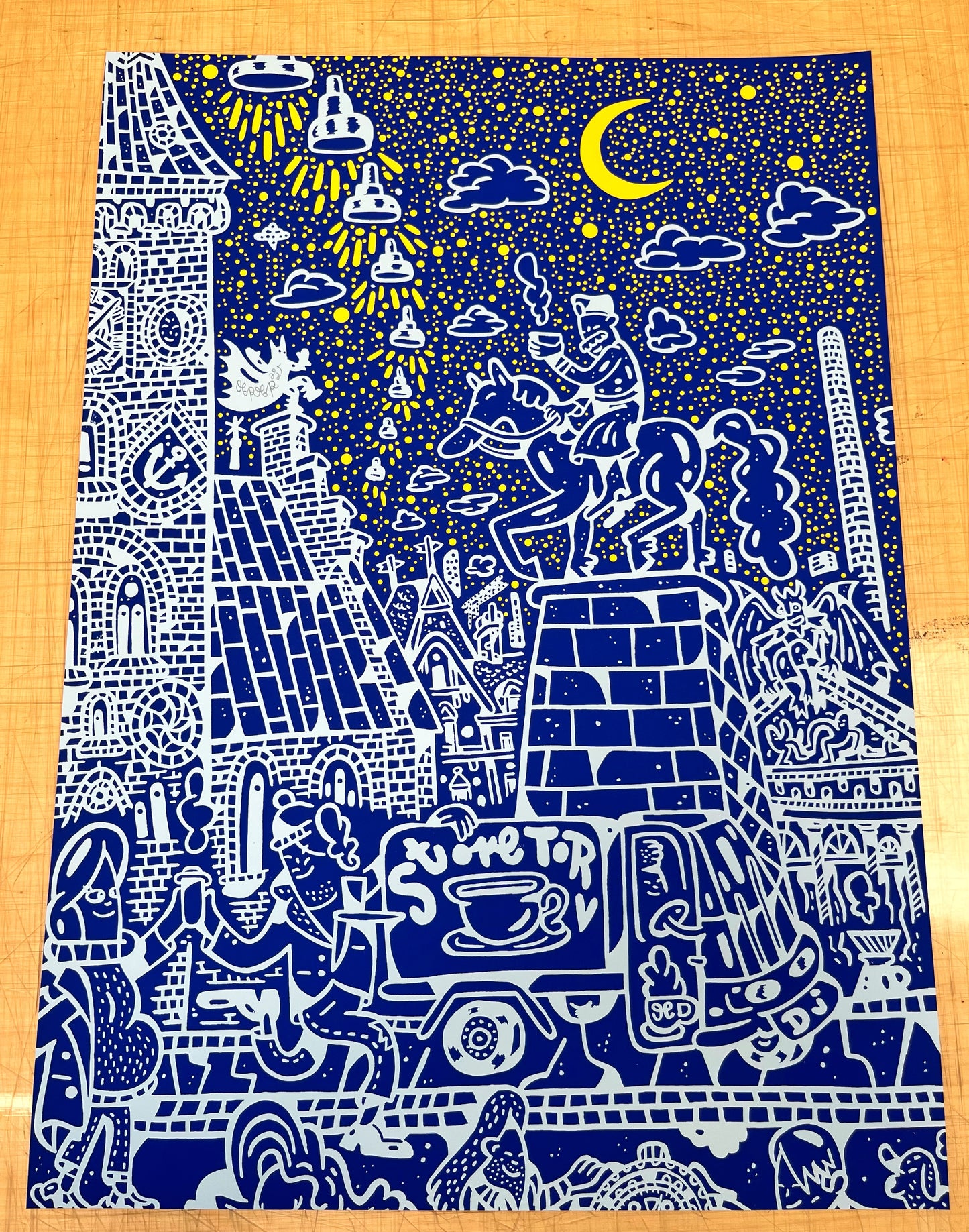 Store Torv - 70x50 cm - 50% er allerede udsolgt! 🌜