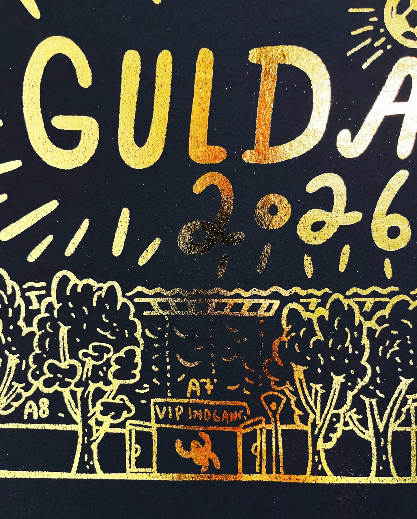 Guldåret 2026 - A3 størrelse