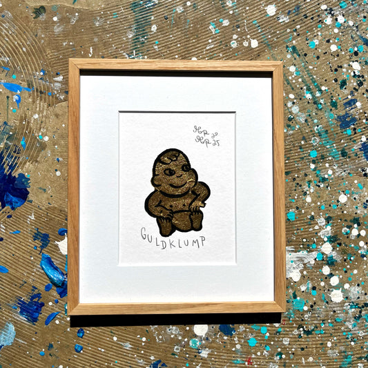 Guldklump - 24x20 cm