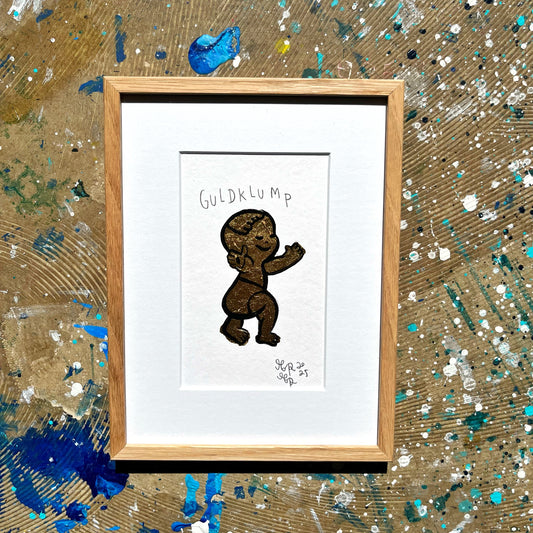 Guldklump - 25x18 cm