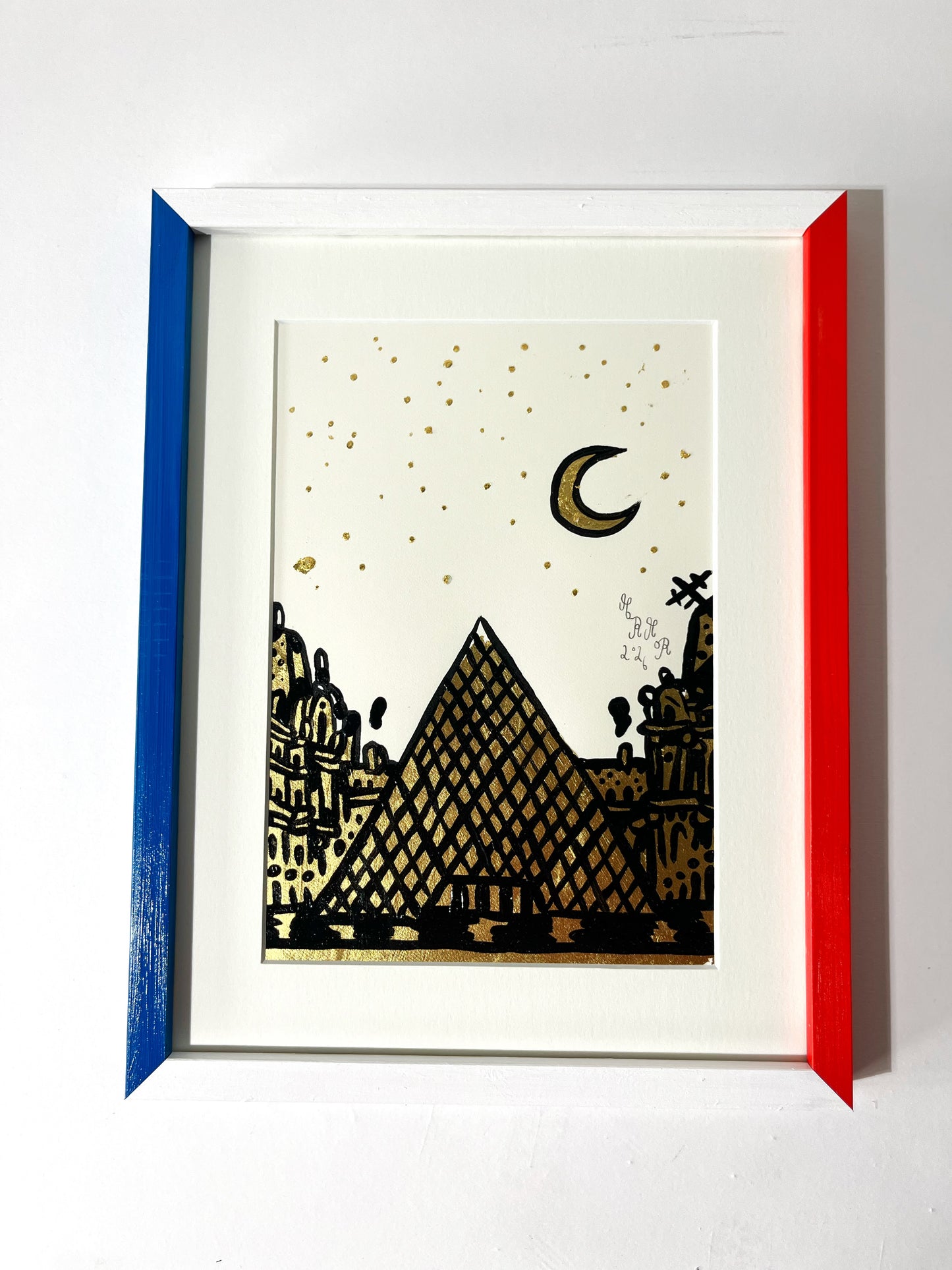 Louvre Paris, 35x28 cm