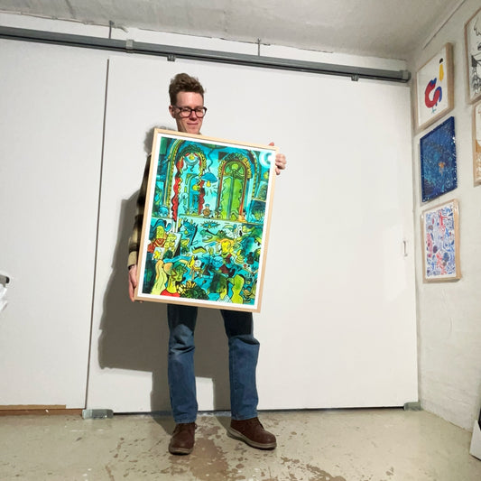 Få tilbage! Atelier Picasso - 76x55 cm