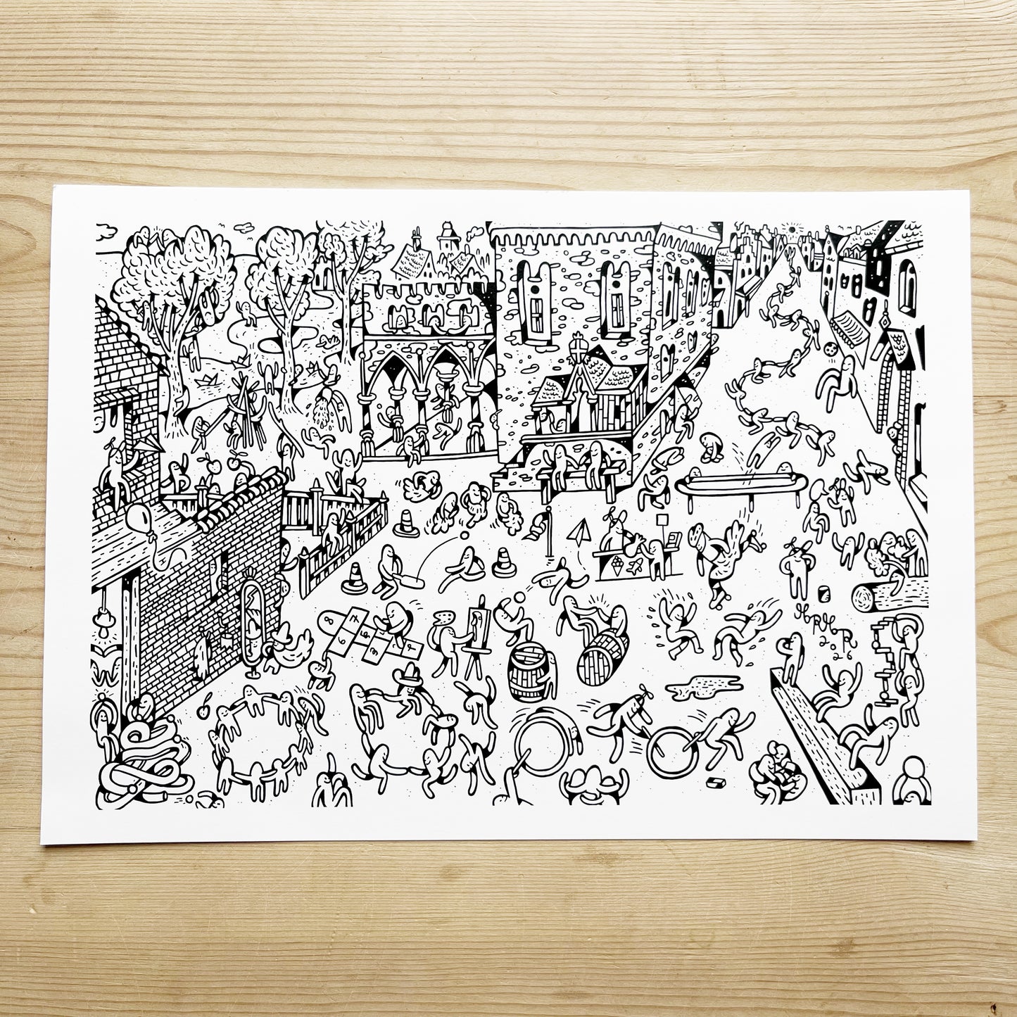 Print selv - Legekortet - A4 størrelse