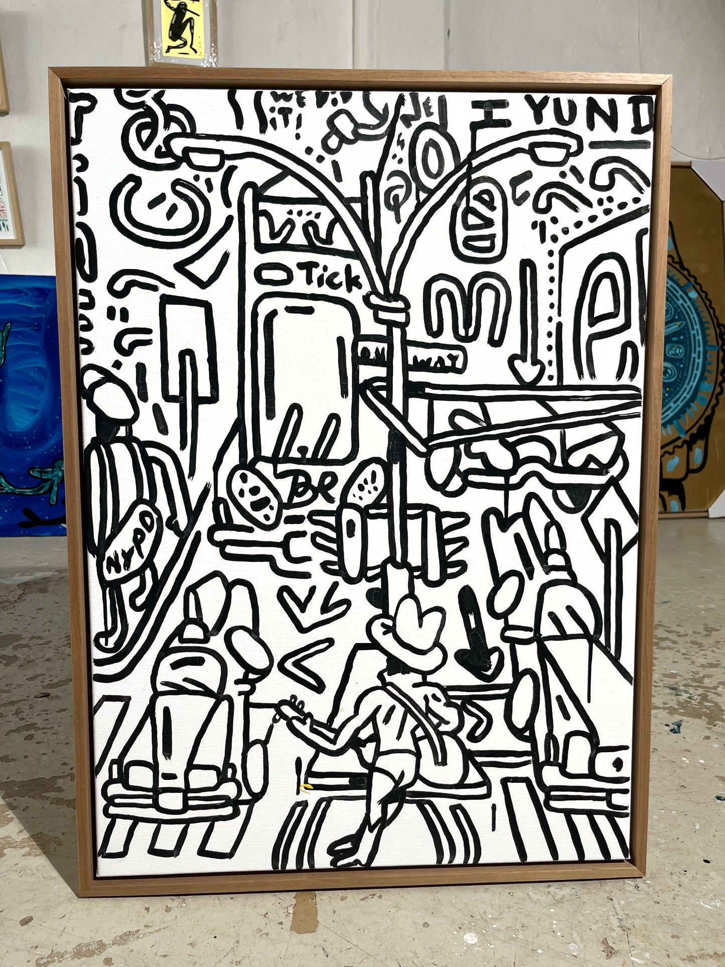 Nackter Cowboy - 50x70 cm