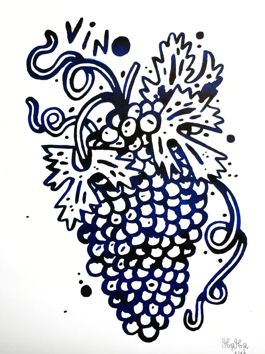 Vino - 70x50 cm 🍇