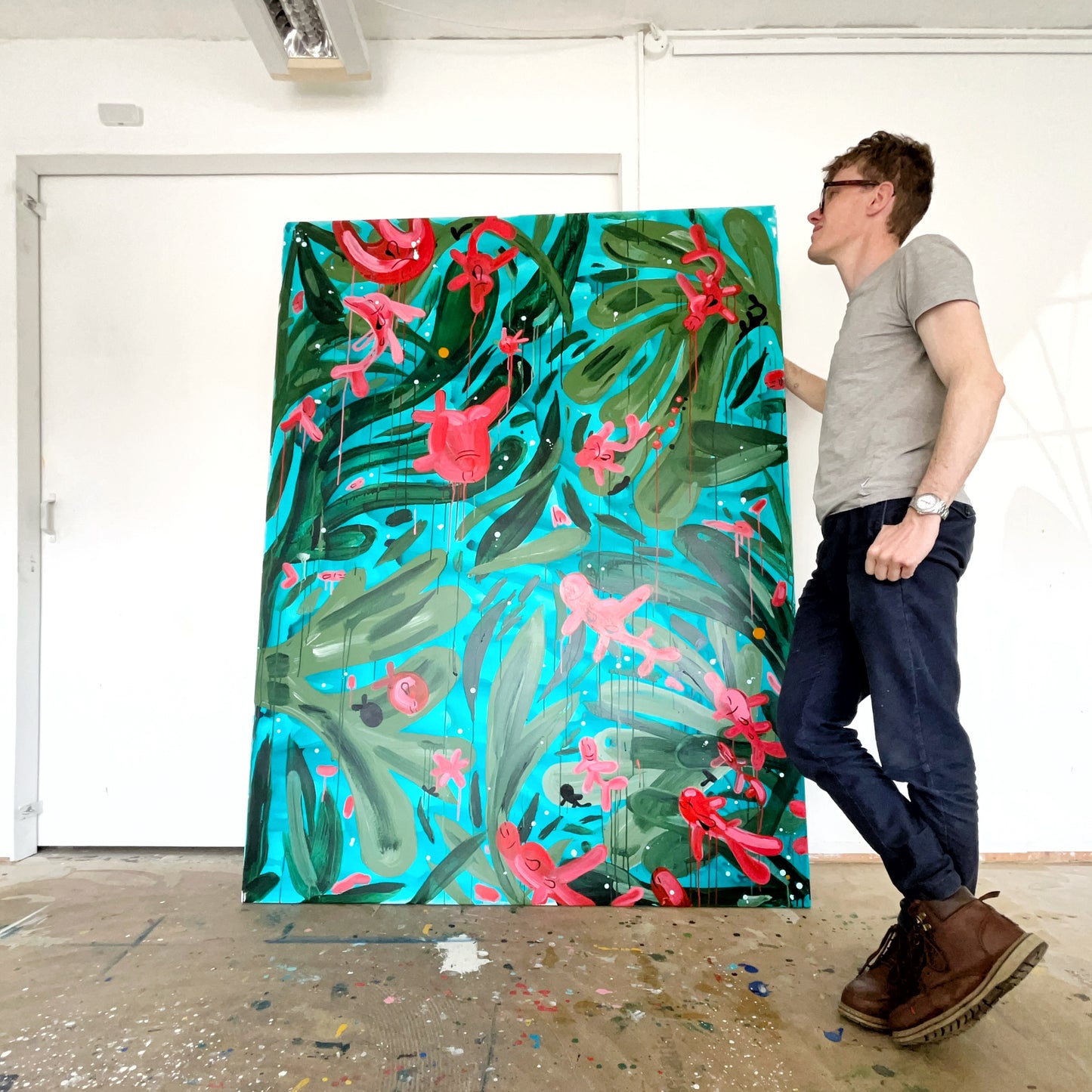 Fisk canvas - 200x150 cm