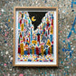 Byen der aldrig sover - 49x36 cm