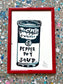 Andy Warhol dåse - 28x20 cm