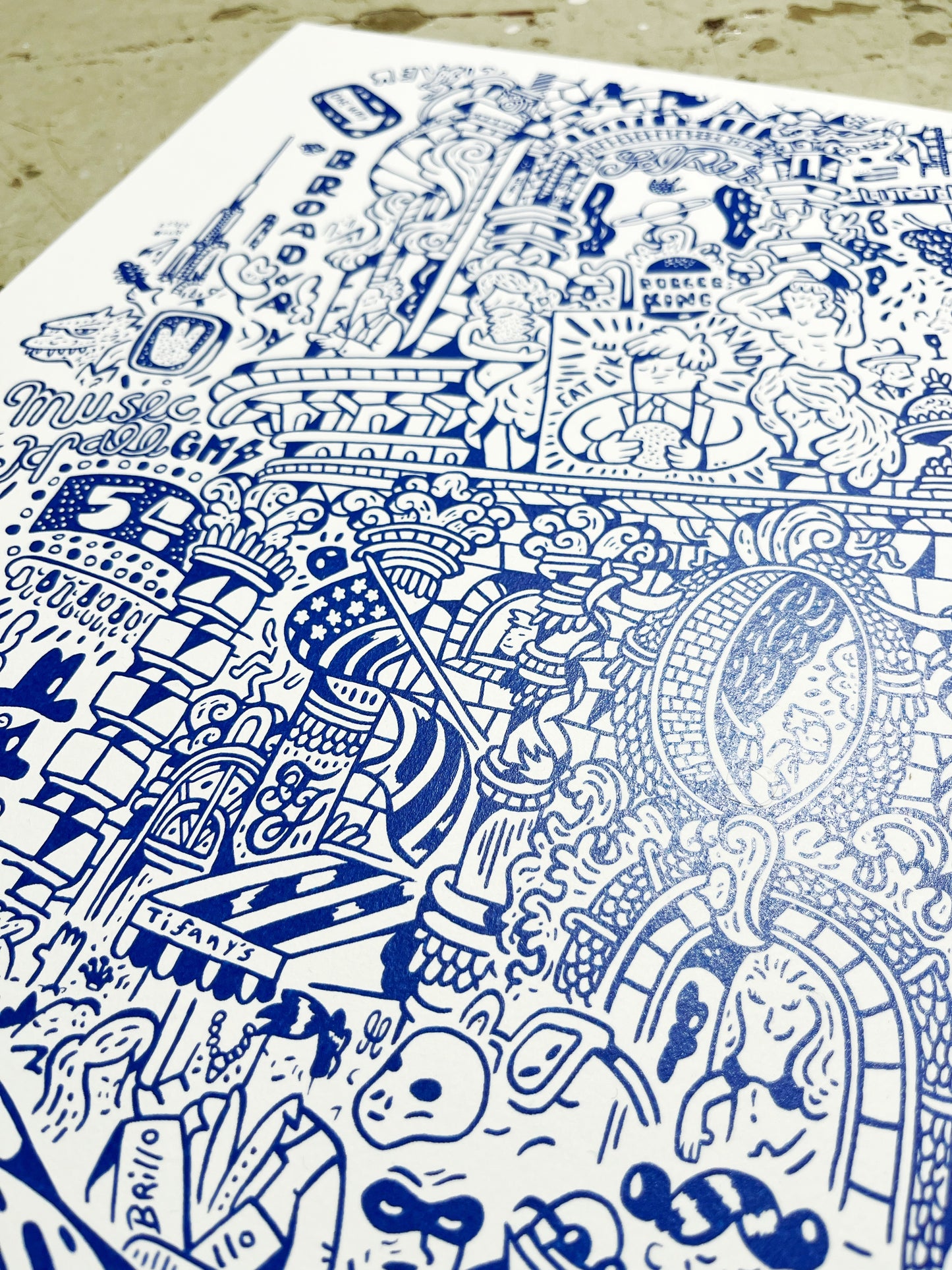 People of New York City AP - A3 størrelse 🗽