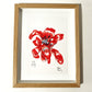 Blomst - 29x23 cm