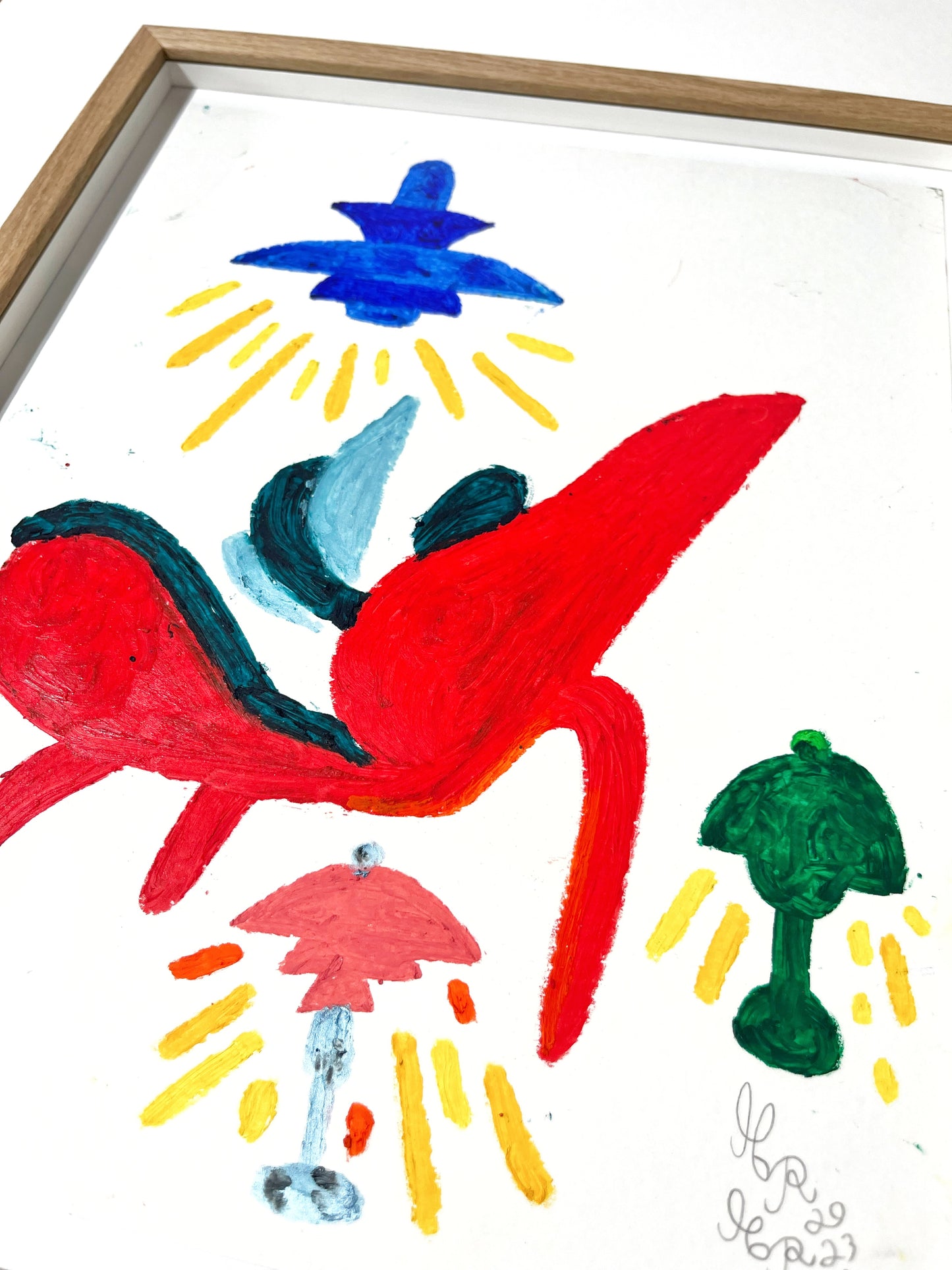 Hjemme - 40x33 cm