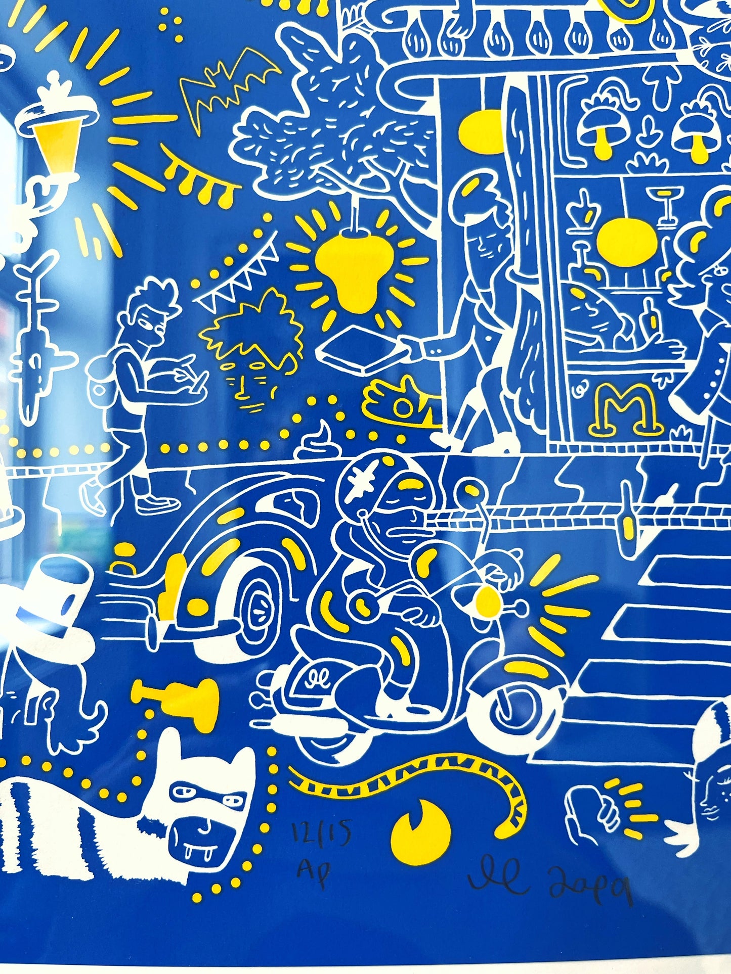 Indrammet Paris - 47x35 cm 🇫🇷