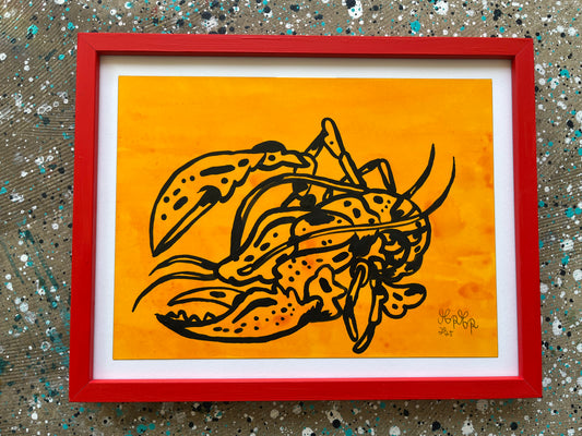 Hummer - 29x37 cm 🧡