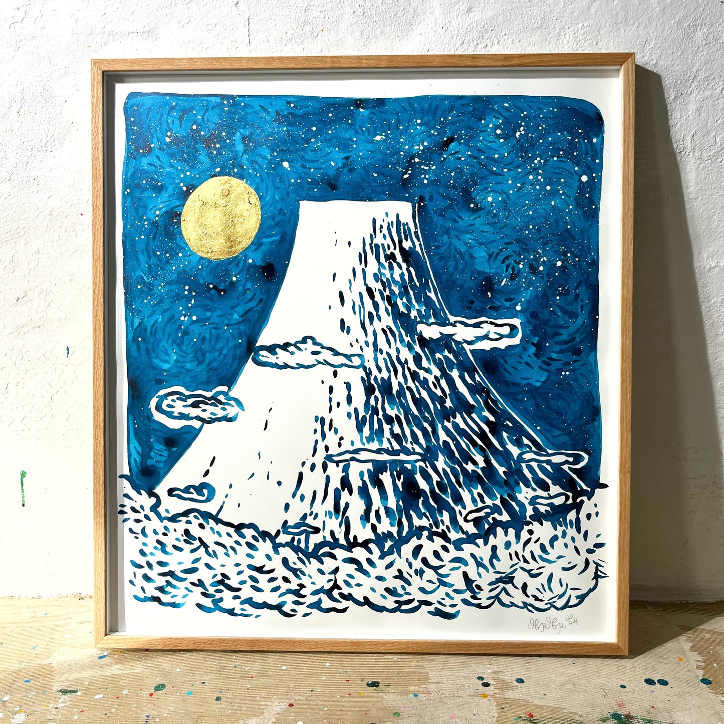 Japan nat  - 70x64 cm